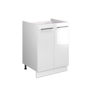 Vicco SKŘÍŇKA POD DŘEZ Fame-Line, Bílá vysoký lesk/Bílá, 60 cm obraz