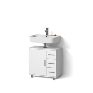 Livinity® DOLNÍ SKŘÍŇKA POD DŘEZ Eisak Bílá 60 x 60 cm obraz