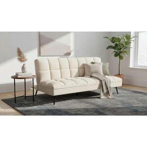 MID.YOU ROZKLÁDACÍ POHOVKA, textil, krémová obraz