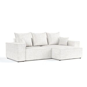 AltaBeds ROHOVÁ SEDAČKA SENSO, textil, Krémová obraz