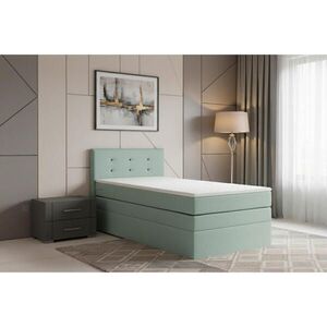 MID.YOU POSTEL BOXSPRING, 90/200 cm, mátově zelená obraz