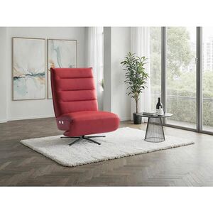 Sit & More RELAXAČNÍ KŘESLO, kůže, červená obraz