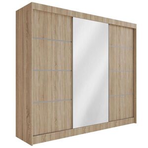 ALTDECOR ŠATNÍ SKŘÍŇ PAOKI – 250 cm – Sonoma dub obraz