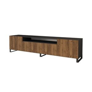 ALTDECOR NÍZKÁ komoda NOA-2-S 200 x 53 x 41 cm – černá / Katania obraz