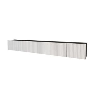 ALTDECOR NÍZKÁ KOMODA KITO-W 3x100x40x40 cm – černá / bílá obraz