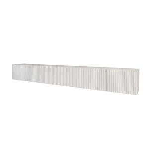 ALTDECOR NÍZKÁ komoda KITO-W 3x100x40x40 cm – bílá obraz