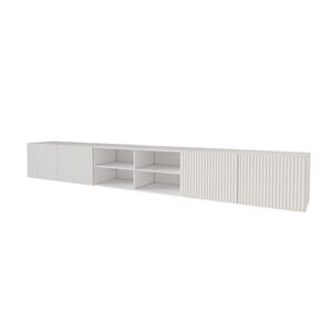 ALTDECOR NÍZKÁ komoda NOA-2-W 3x100x40x40 cm – bílá obraz