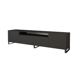ALTDECOR NÍZKÁ komoda NOA-2-S 200 x 53 x 41 cm – černá obraz