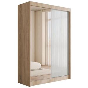 ALTDECOR ŠATNÍ SKŘÍŇ VESLI – 150 cm – Sonoma dub|bílá obraz