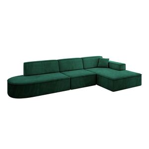 ALTDECOR ROHOVÁ SEDAČKA s otomanem vpravo IREA-L2-v4 – 327 × 165 × 77 cm, zelená obraz