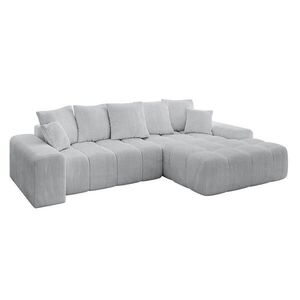 ALTDECOR ROHOVÁ SEDAČKA, otoman vpravo ENSI-L – 267 × 164 × 69 cm, šedá obraz