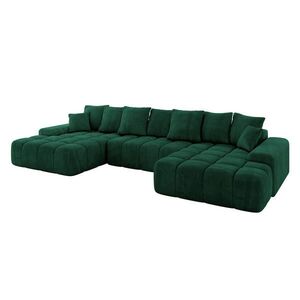 ALTDECOR SEDACÍ SOUPRAVA ENSI-U – 353 x 164 x 69 cm – tmavě zelená obraz