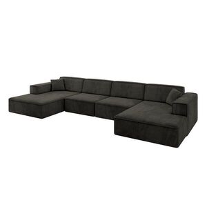 ALTDECOR SEDACÍ SOUPRAVA IREA-U2-v4 – 386 x 165 x 77 cm, černá obraz