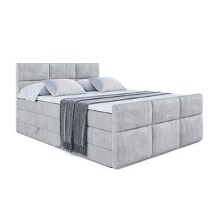 ALTDECOR POSTEL boxspring OHIO-Z KING – 140x200 – H3/H4 – světle šedá obraz