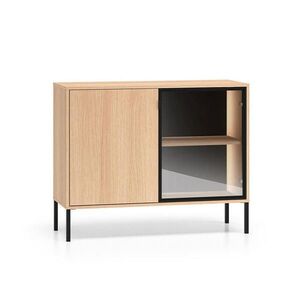 Petits-meubles SIDEBOARD Paige Dřevo a černá obraz