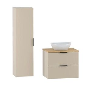 Petits-meubles KOUPELNOVÝ NÁBYTEK 60.6cm Astrid 2er-Set Kašmír a dřevo obraz