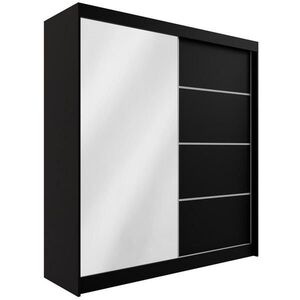 ALTDECOR ŠATNÍ SKŘÍŇ PAOKI – 200 cm – černá obraz