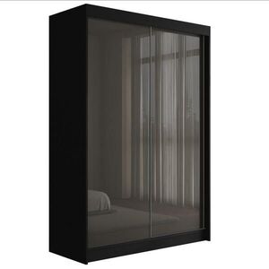 ALTDECOR ŠATNÍ SKŘÍŇ PEKA – 150 cm – černá|šedá obraz