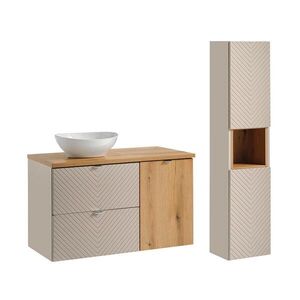 Petits-meubles KOUPELNOVÝ NÁBYTEK 100.4cm Manoa 2er-Set Kašmír obraz