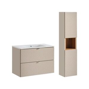 Petits-meubles KOUPELNOVÝ NÁBYTEK 80cm Manoa 2er-Set Kašmír obraz