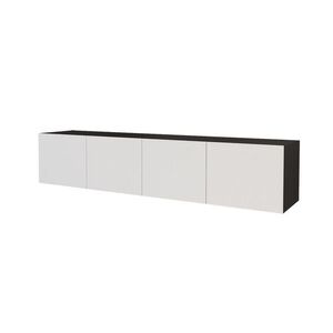 ALTDECOR LOWBOARD ELIO-W 2x100x40x40 cm – černá / bílá obraz