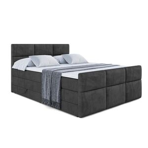 ALTDECOR POSTEL boxspring OHIO-Z KING – 200 x 200 – H3/H4 – černá obraz