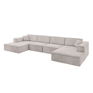 ALTDECOR SEDACÍ souprava IREA-U2-v4 – 388 x 171 x 79 cm, světle hnědá obraz