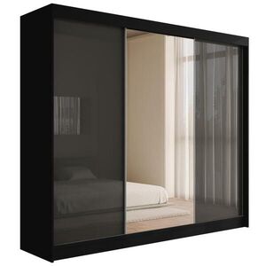ALTDECOR ŠATNÍ SKŘÍŇ VESLI – 250 cm – černá|šedá obraz