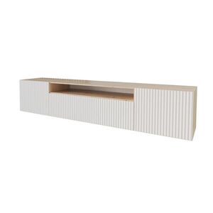 ALTDECOR NÍZKÁ KOMODA NOA-2-W 200x40x41 cm – Artisan / bílá obraz