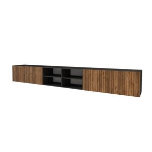 ALTDECOR NÍZKÁ komoda KITO-W 3x100x40x40 cm – černá / Katania obraz