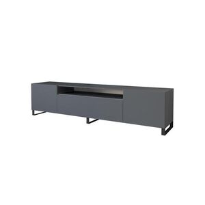 ALTDECOR NÍZKÁ komoda ELIO-S 200 x 53 x 41 cm – grafitová obraz