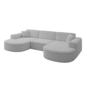 ALTDECOR SEDACÍ SOUPRAVA MARI-U1 – 303 x 171 x 79 cm, světle šedá buklé obraz