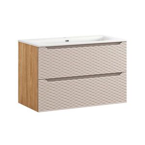Petits-meubles UMYVADLO 90cm Elora Béžová a dřevo obraz