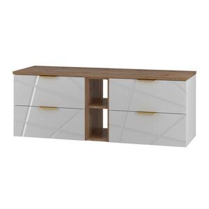 Petits-meubles SKŘÍŇKA POD UMYVADLO 140.6cm Aurora Bílá obraz