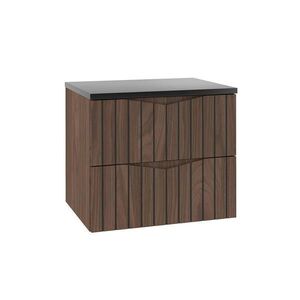 Petits-meubles SKŘÍŇKA POD UMYVADLO 60.6cm Siena Dřevo a černá obraz