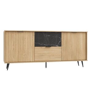 Petits-meubles SIDEBOARD Luka Dřevo a černá obraz