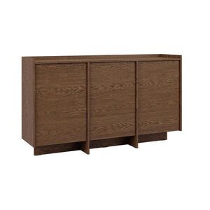 Petits-meubles SIDEBOARD Japandi Tmavé dřevo obraz