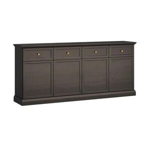 Petits-meubles SIDEBOARD Toja Antracitové dřevo obraz