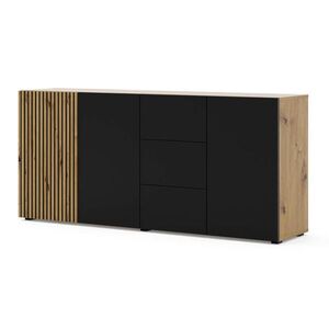 Petits-meubles SIDEBOARD Nera Dřevo a černá obraz