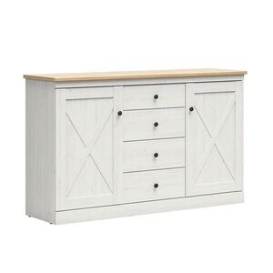 Petits-meubles SIDEBOARD Victoria Bílá a dřevo obraz