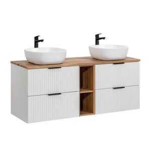 Petits-meubles DVOJUMYVADLO 140.8cm Adriel Bílá obraz