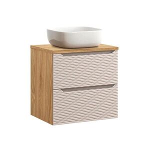 Petits-meubles UMYVADLO 60cm Elora Béžová a dřevo obraz