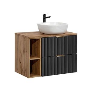 Petits-meubles UMYVADLO 80.6cm Adriel Černá obraz
