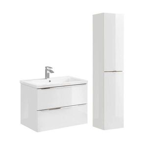 Petits-meubles KOUPELNOVÝ NÁBYTEK 80cm duben 2er-Set Bílá obraz