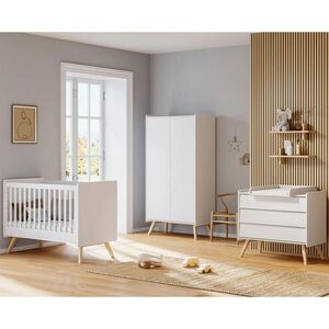 Petits-meubles POKOJ PRO MIMINKO 3DÍLNÝ Vintage Bílá obraz