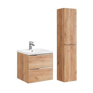 Petits-meubles KOUPELNOVÝ NÁBYTEK 60cm duben 2er-Set Dřevo obraz