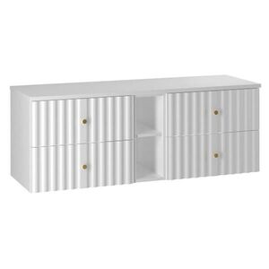 Petits-meubles SKŘÍŇKA POD UMYVADLO 140.6cm Izae Bílá obraz