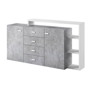 Petits-meubles SIDEBOARD Ilyes Bílá a betonová obraz