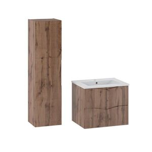 Petits-meubles KOUPELNOVÝ NÁBYTEK 60cm Tao 2er-Set Dřevo obraz