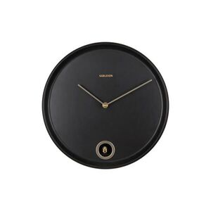 Karlsson NÁSTĚNNÉ HODINY černá 30 cm obraz